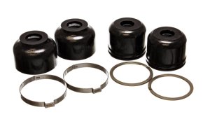 Hummer H1 Ball Joint Dust Boot Set - Front or Rear - Energy Suspension - Hyper-Flex Polyurethane - Black - `94-`06